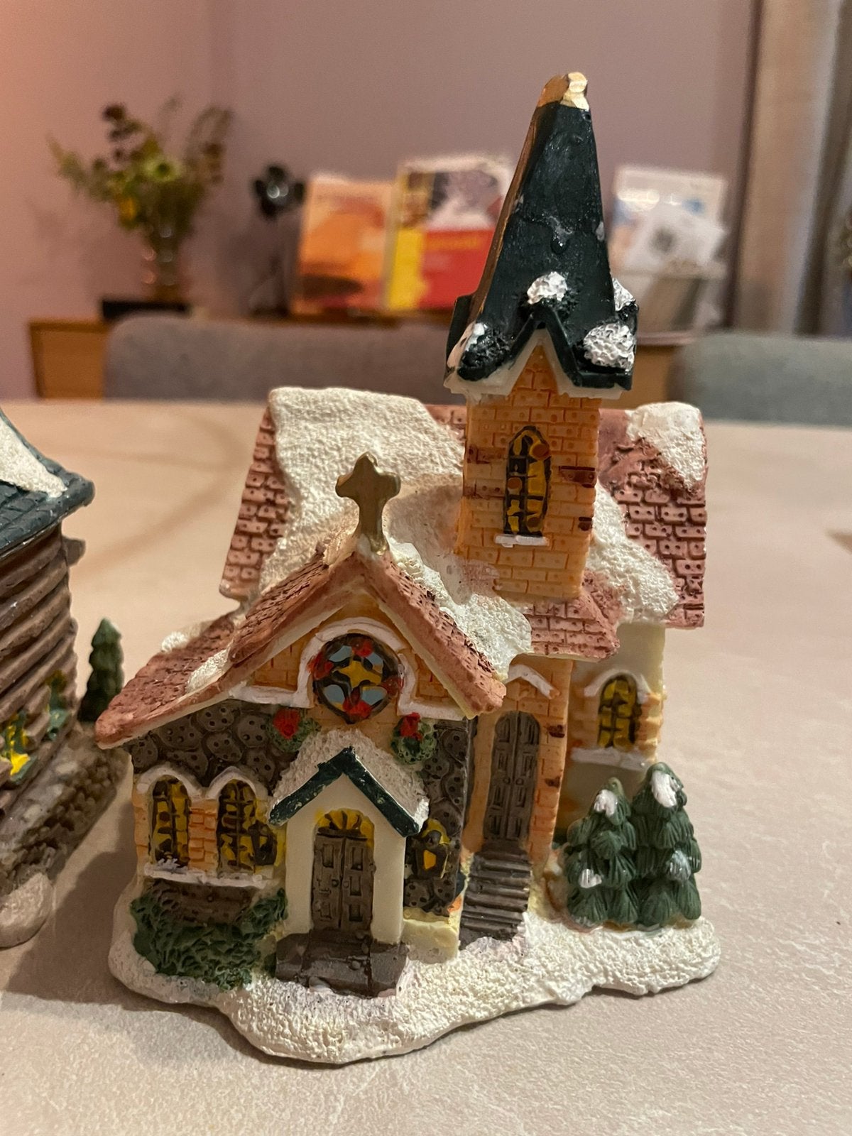 Kerst huisjes, Ophalen of Verzenden, Zo goed als nieuw