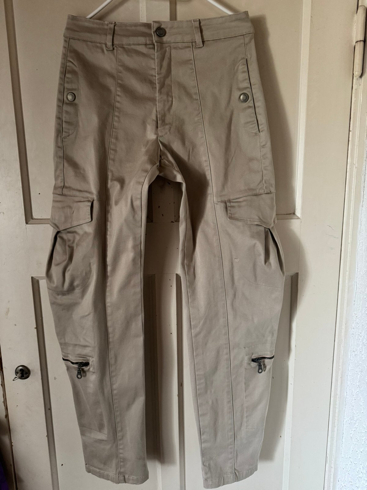 Marithe+Francois Girbaud leuke broek maat 38, Maat 38/40 (M), Beige, Ophalen of Verzenden, Zo goed als nieuw