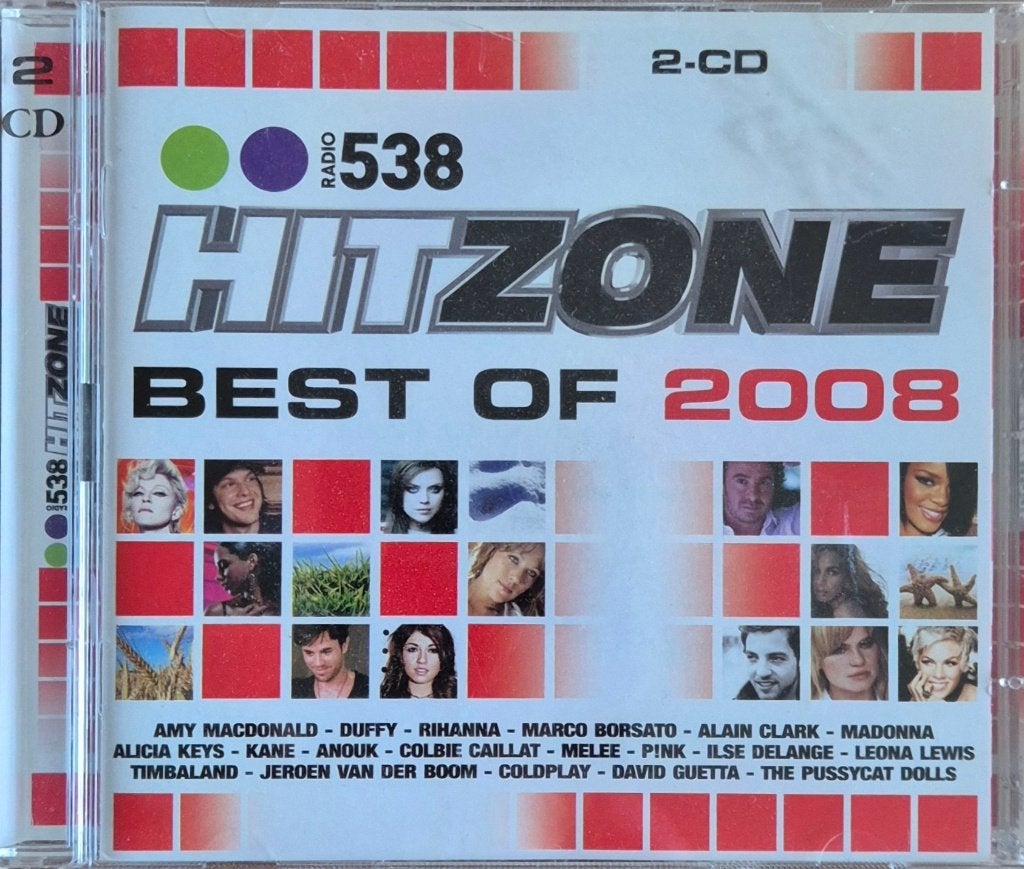 Radio 538 Hitzone Best Of 2008 - 2CD  #1774#, Inclusief boekje, Ophalen of Verzenden, Zo goed als nieuw, Verzamelalbum