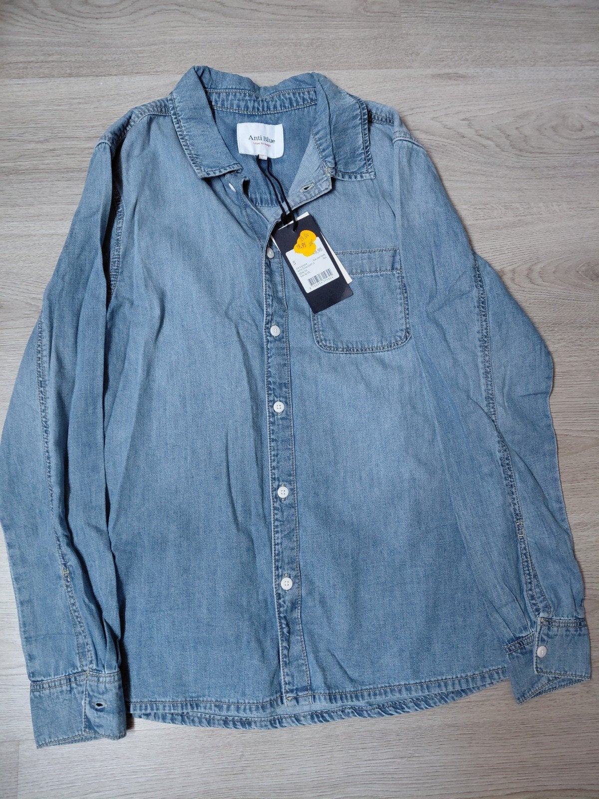 Anti blue spijkerblouse maat S * nieuw *, Ophalen of Verzenden