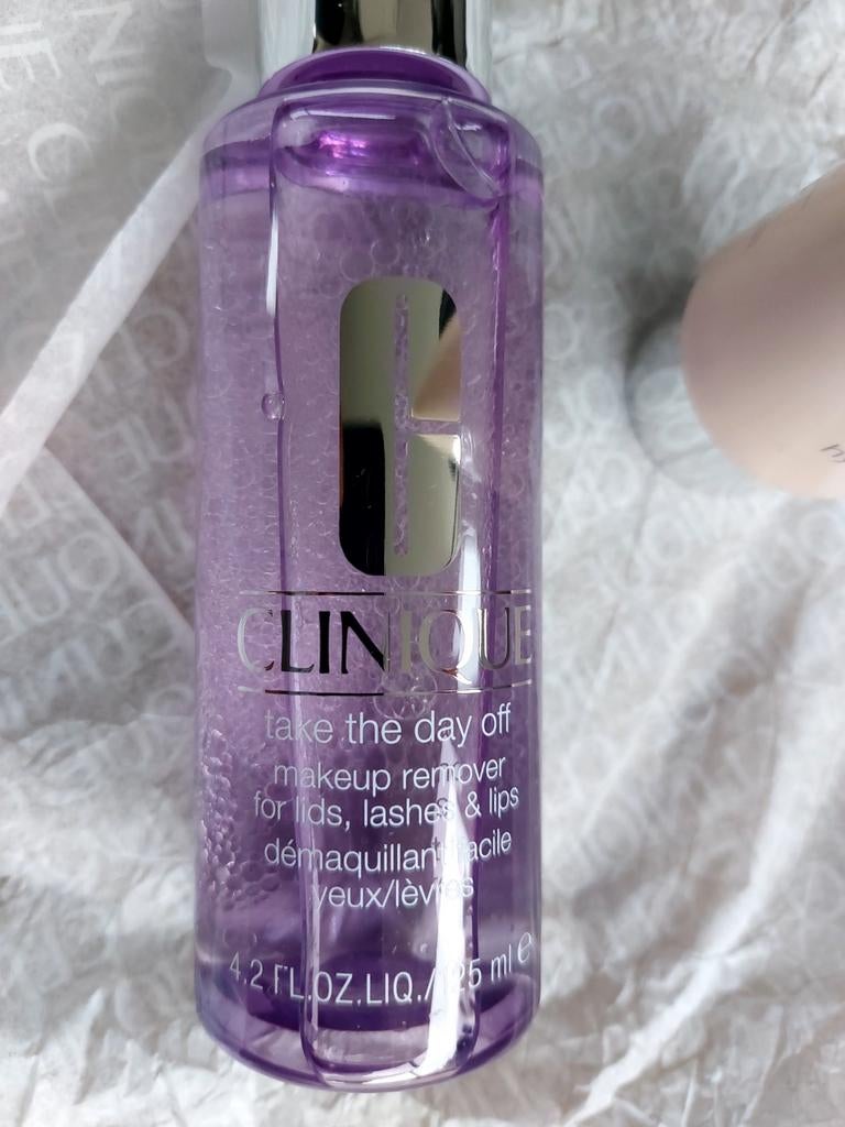 Clinique Take The Day Off Make-up Remover 125ml, Ogen, Paars, Nieuw, Ophalen of Verzenden