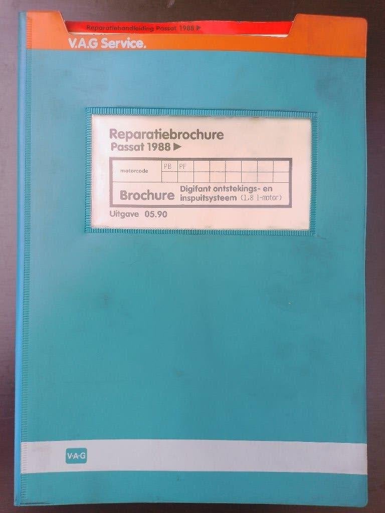 Vw Passat B3 1.8 dealer werkplaatsboek Digifant PB - PF, Ophalen of Verzenden, Gelezen, Volkswagen