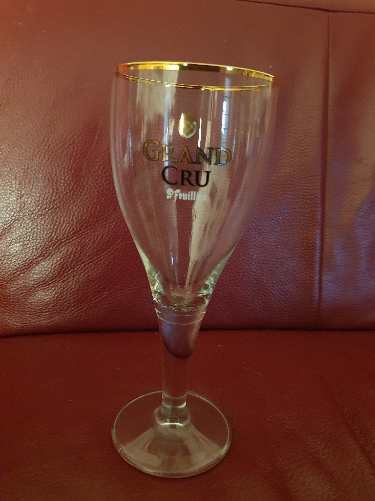 St Feuillien Grand Cru bierglas, Ophalen of Verzenden, Nieuw, Glas of Glazen, Overige merken