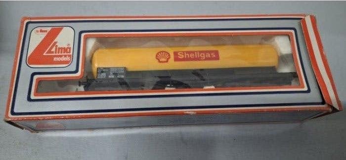 Lima Shellgas Tankwagon - in doos, Gelijkstroom, Wagon, Ophalen of Verzenden, Zo goed als nieuw