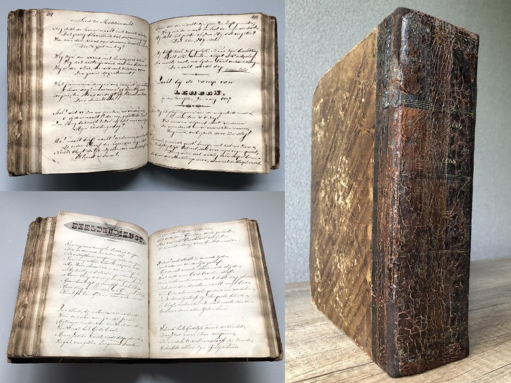 Manuscript - Verzameling van gedichten [1820-1830], Verzenden