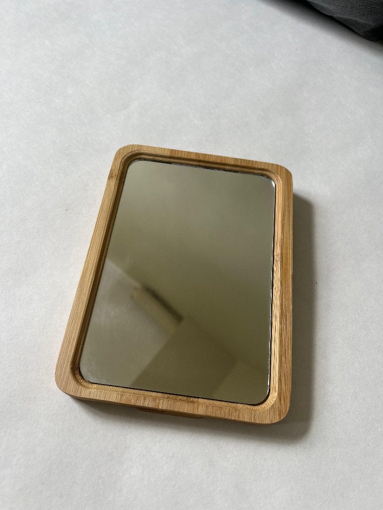 Bamboo Adjustable Makeup Mirror – Like New, Ophalen, Minder dan 50 cm, Zo goed als nieuw, Minder dan 100 cm
