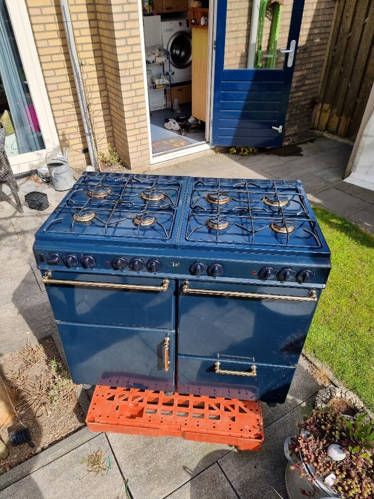 gasfornuis Stoves 100 cm, Ophalen, Gebruikt, 60 cm of meer, 4 kookzones