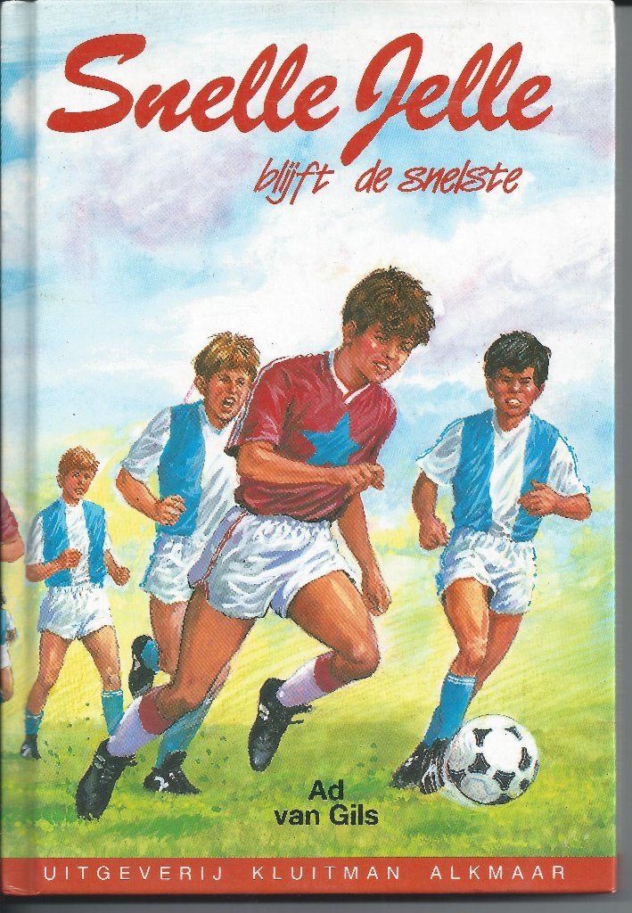 Ad van Gils - Snelle Jelle blijft het snelste, Boeken, Ophalen of Verzenden, Zo goed als nieuw, Ad van Gils, Non-fictie
