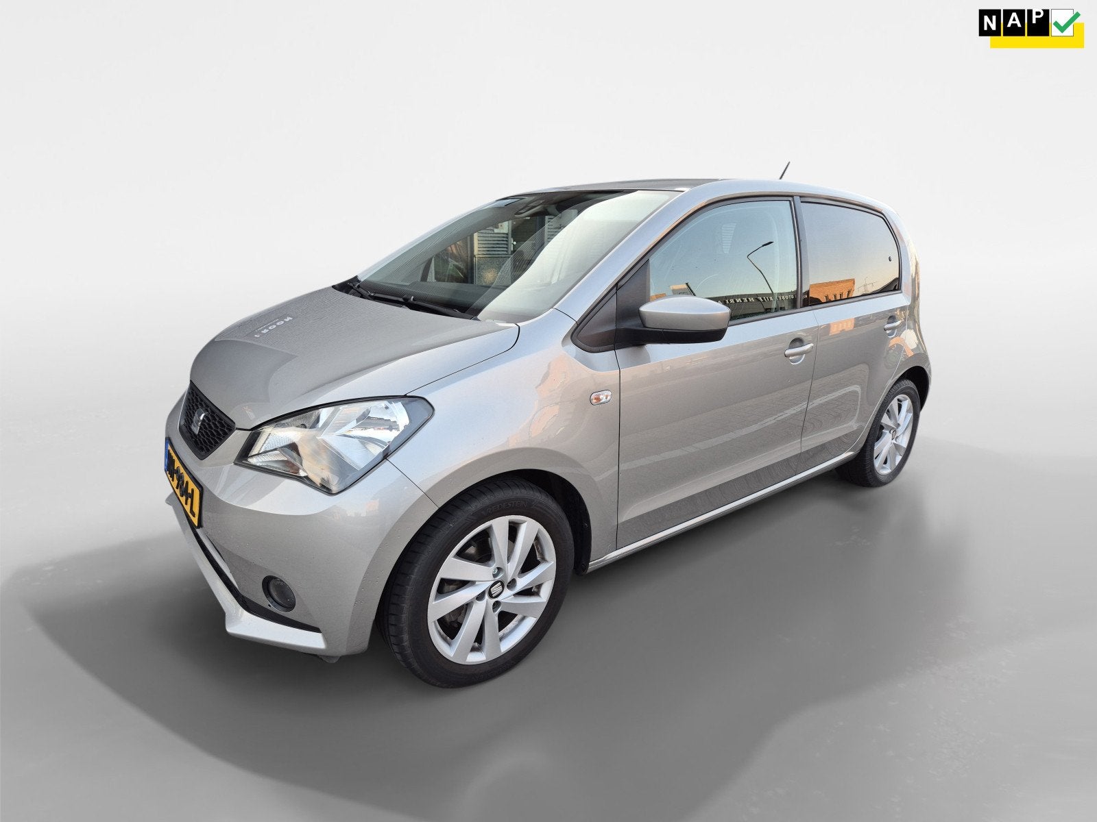 Seat Mii 1.0 Sport Connect, Voorwielaandrijving, Stof, Gebruikt, 840 kg