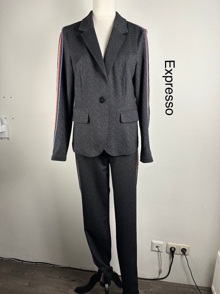 Expresso Broekpak  (mt: 40) 20,3/9419, Zwart, Zo goed als nieuw, Expresso, Expresso