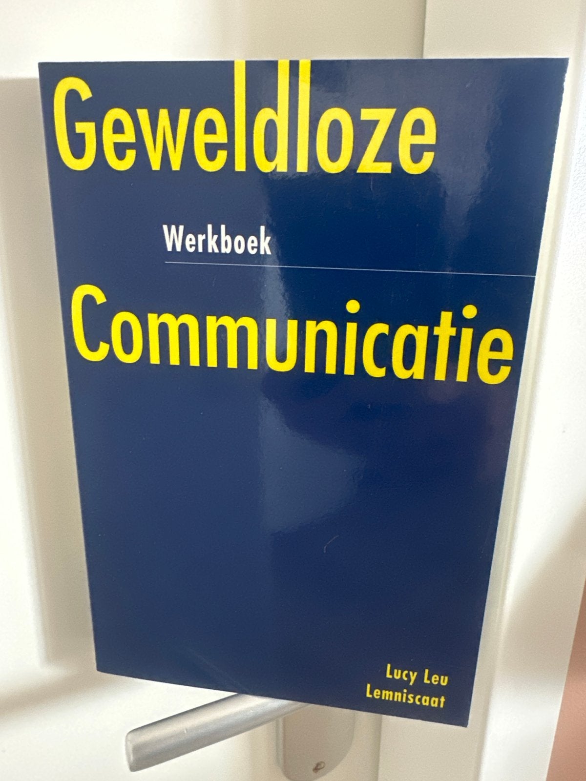 Geweldloze Communicatie Werkboek - Lucy Leu, Ophalen of Verzenden, Gamma, Zo goed als nieuw, Overige niveaus