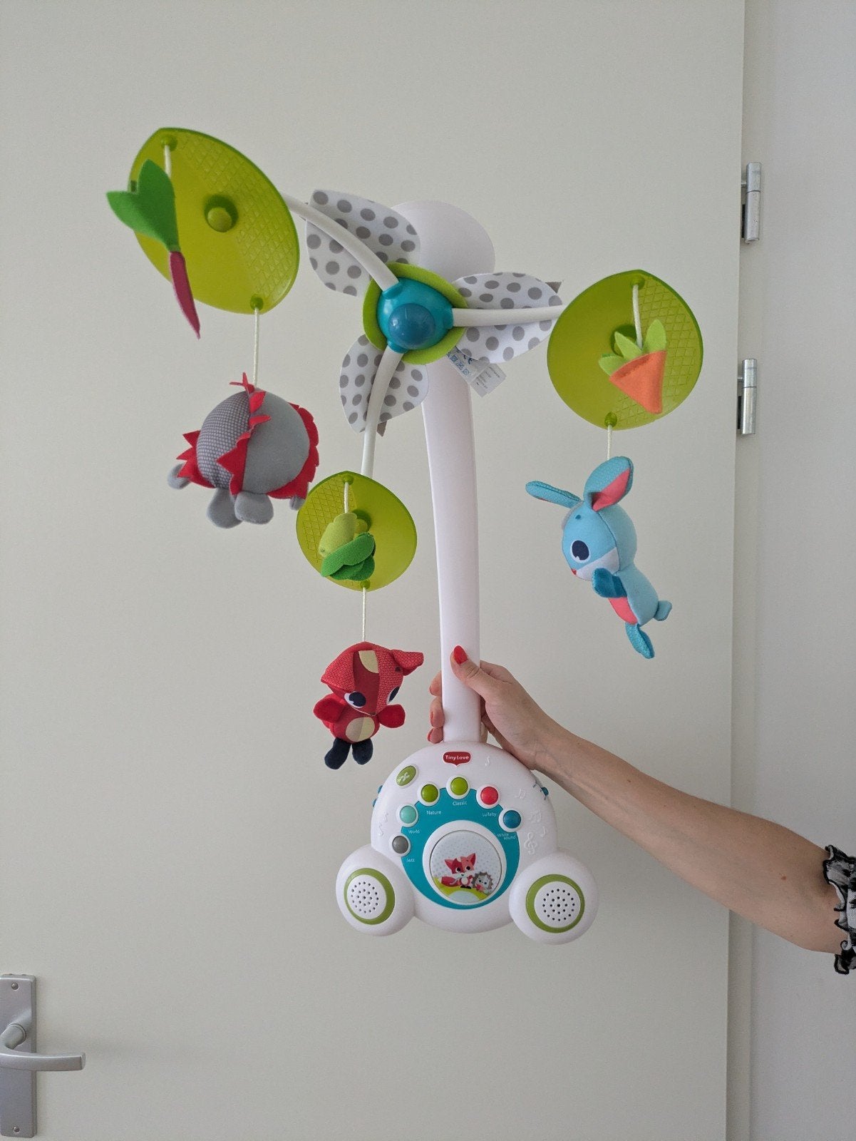 Tiny Love Mobiel met geluid en licht, Ophalen of Verzenden, Zo goed als nieuw, Mobiel, Met licht