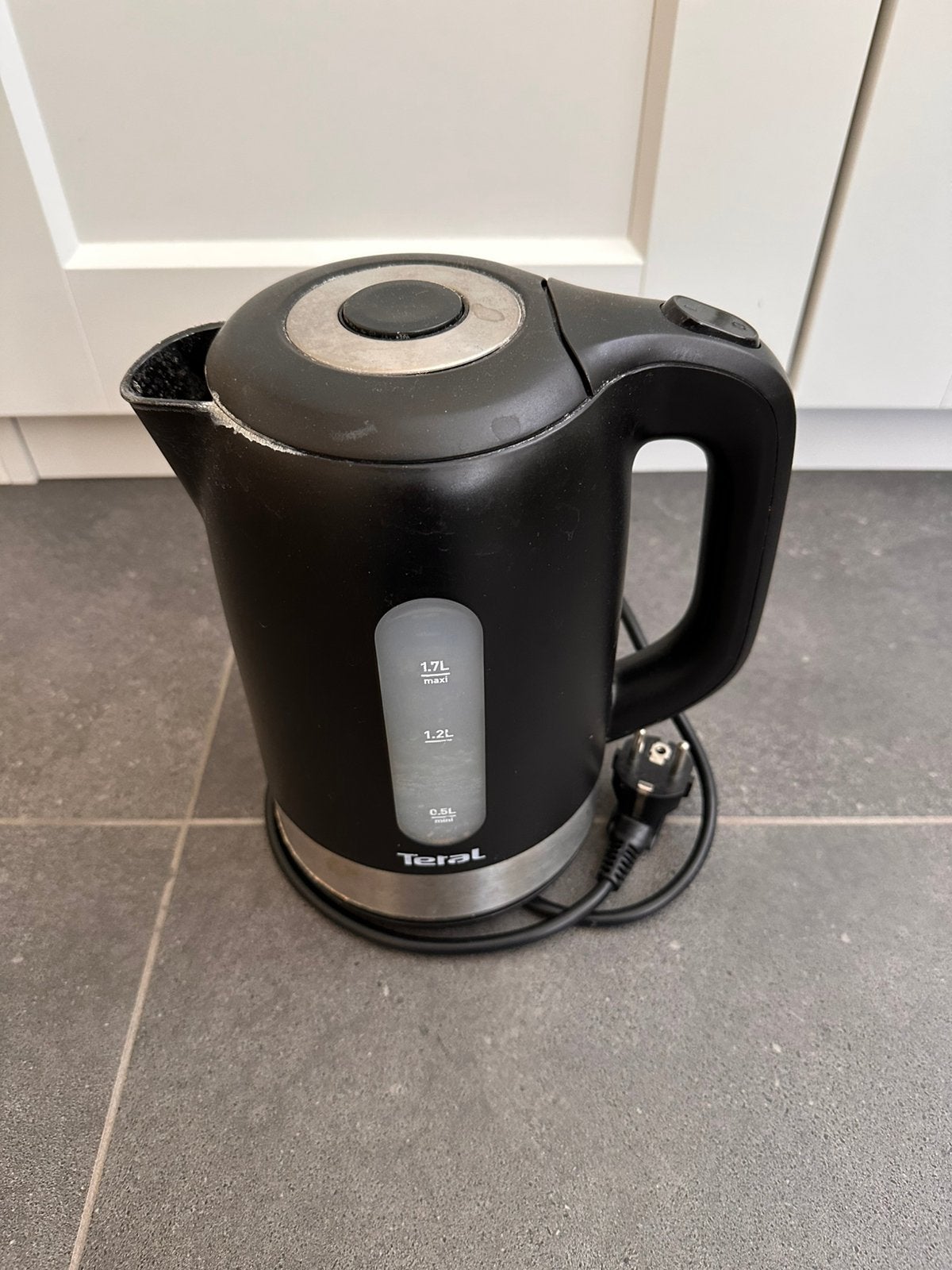 Waterkoker van Tefal, 1 tot 2 liter, Ophalen of Verzenden, Gebruikt