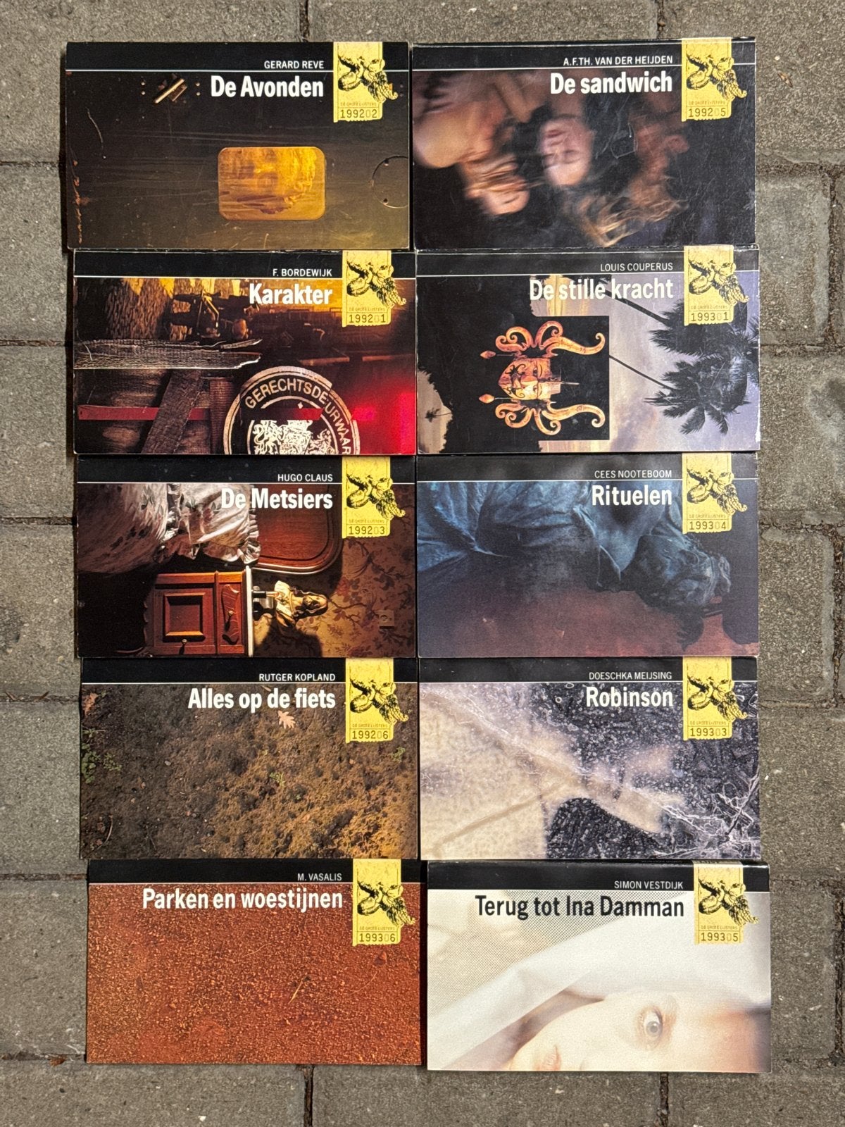 Verzameling Klassieke Nederlandse Literatuur - Donkere Omsla, Boeken, Ophalen of Verzenden, Gelezen, Nederland