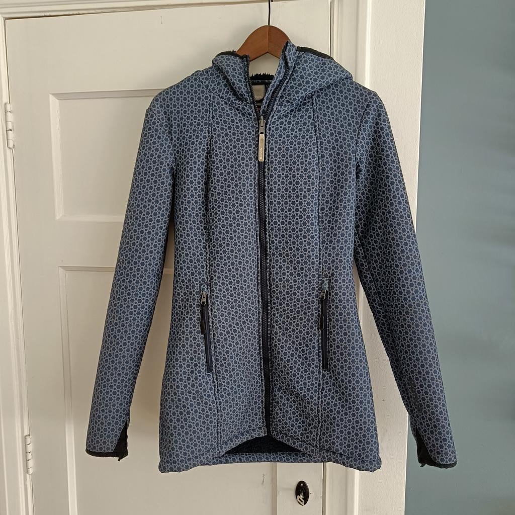 Bench dames jas XS - Blauw met patroon, Blauw, Bench, Ophalen of Verzenden, Maat 34 (XS) of kleiner