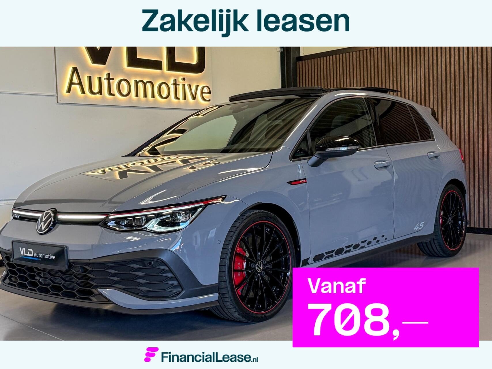 Volkswagen Golf 2.0 TSI GTI CLUBSPORT 45 JAHRE AKRA PANO IQ, Gebruikt, Huisgarantie, 4 cilinders, Bedrijf
