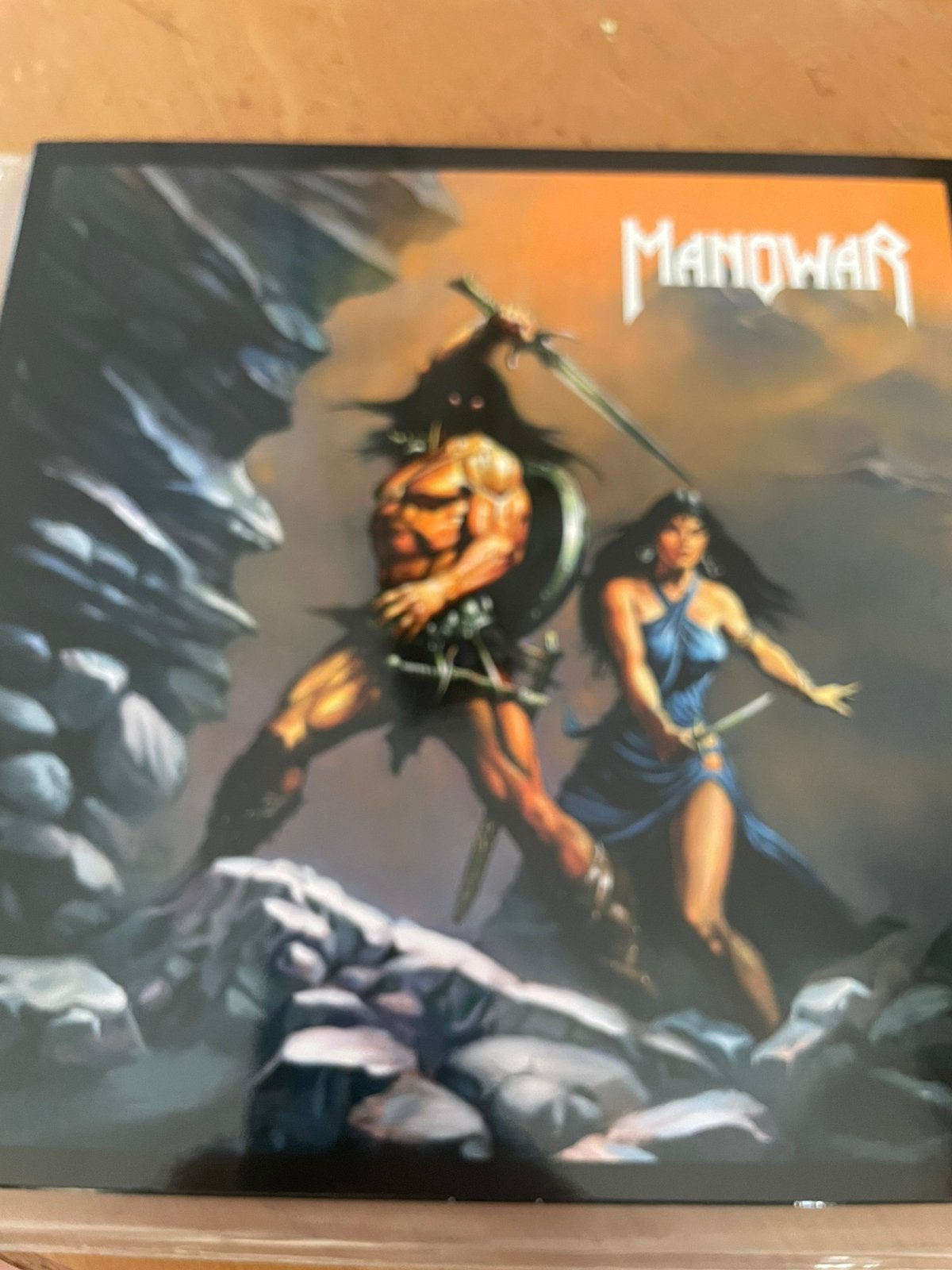 Manowar - live 1994 burgum nl 2 lp, Ophalen of Verzenden, Zo goed als nieuw