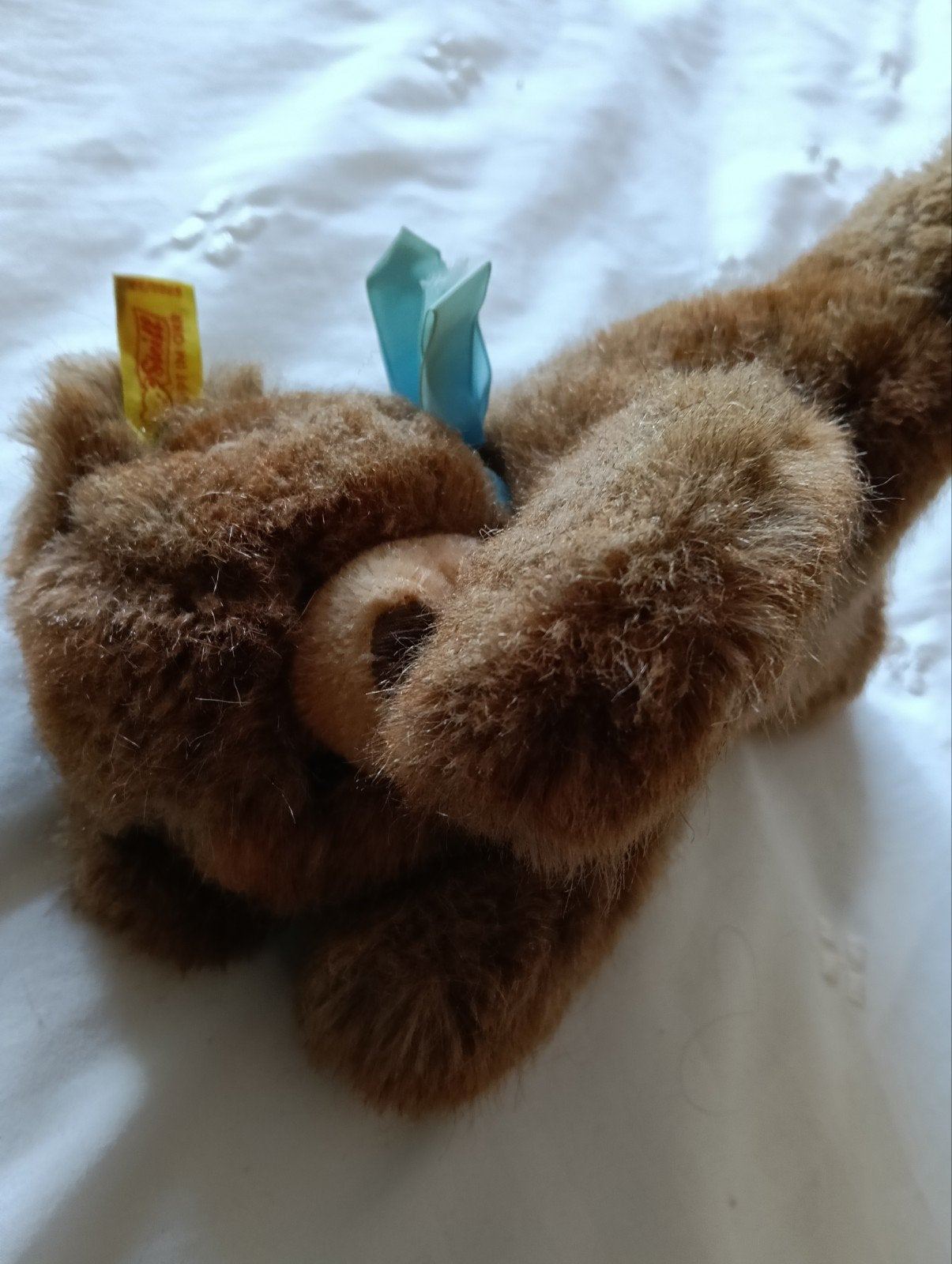 Steiff S700/20 Bruine Beer Knuffel - Zo goed als nieuw, Ophalen of Verzenden, Zo goed als nieuw