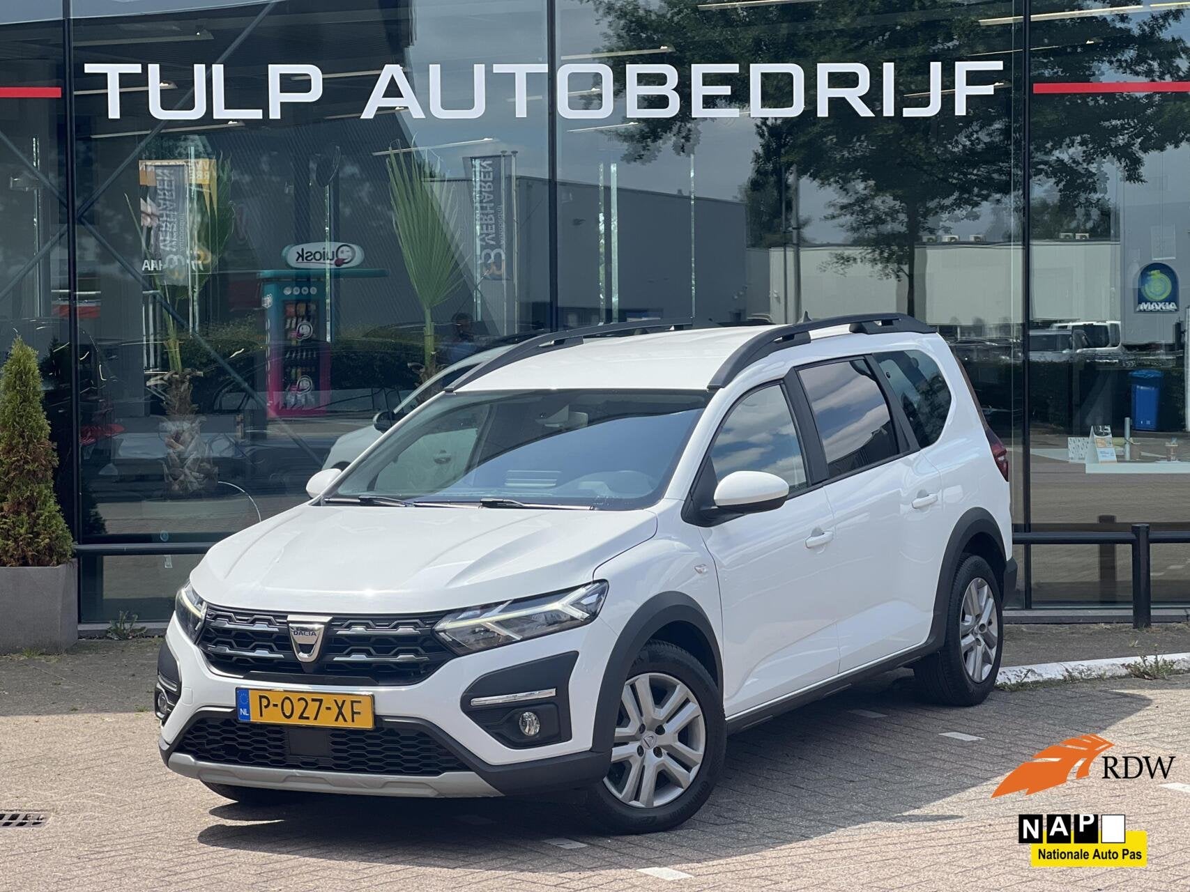 Dacia Jogger 1.0 TCe Bi-Fuel Comfort 7p. Airco Cruise NAP, Auto's, Voorwielaandrijving, 1227 kg, Stof, 7 stoelen