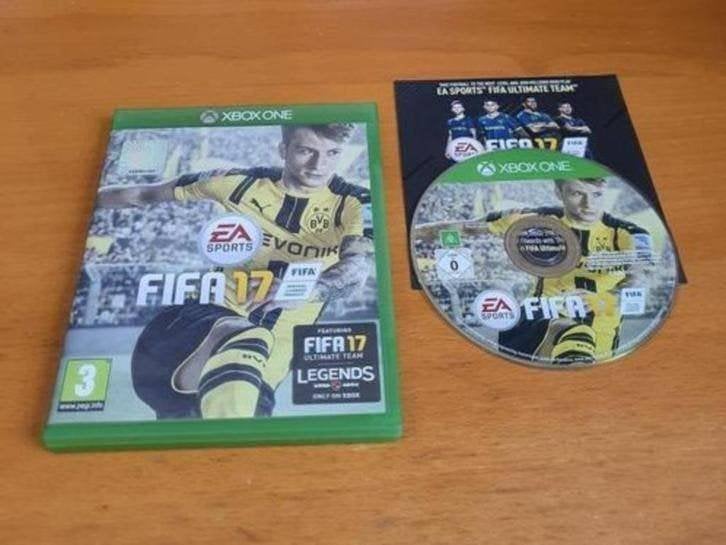 XBOX ONE | FIFA 17, Spelcomputers en Games, Games | Xbox One, Gebruikt, Ophalen of Verzenden, Sport, 3 spelers of meer