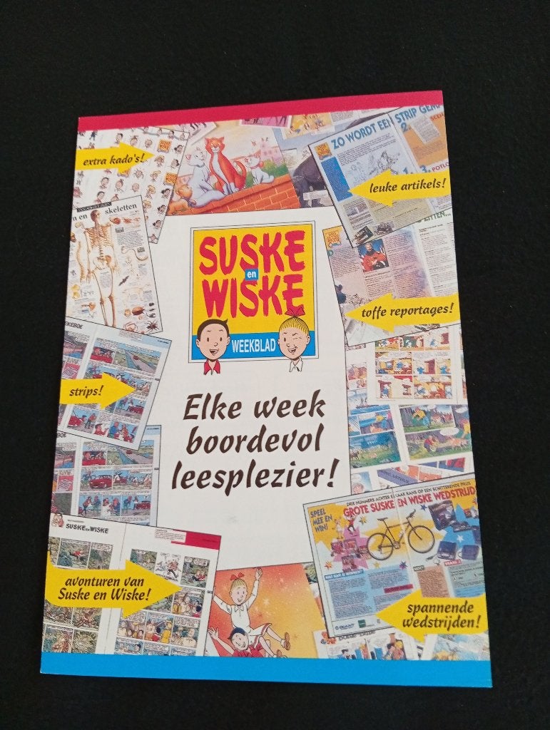 Suske en Wiske folder / flyer Suske en Wiske weekblad 1994, Verzamelen, Ophalen of Verzenden, Suske en Wiske, Zo goed als nieuw