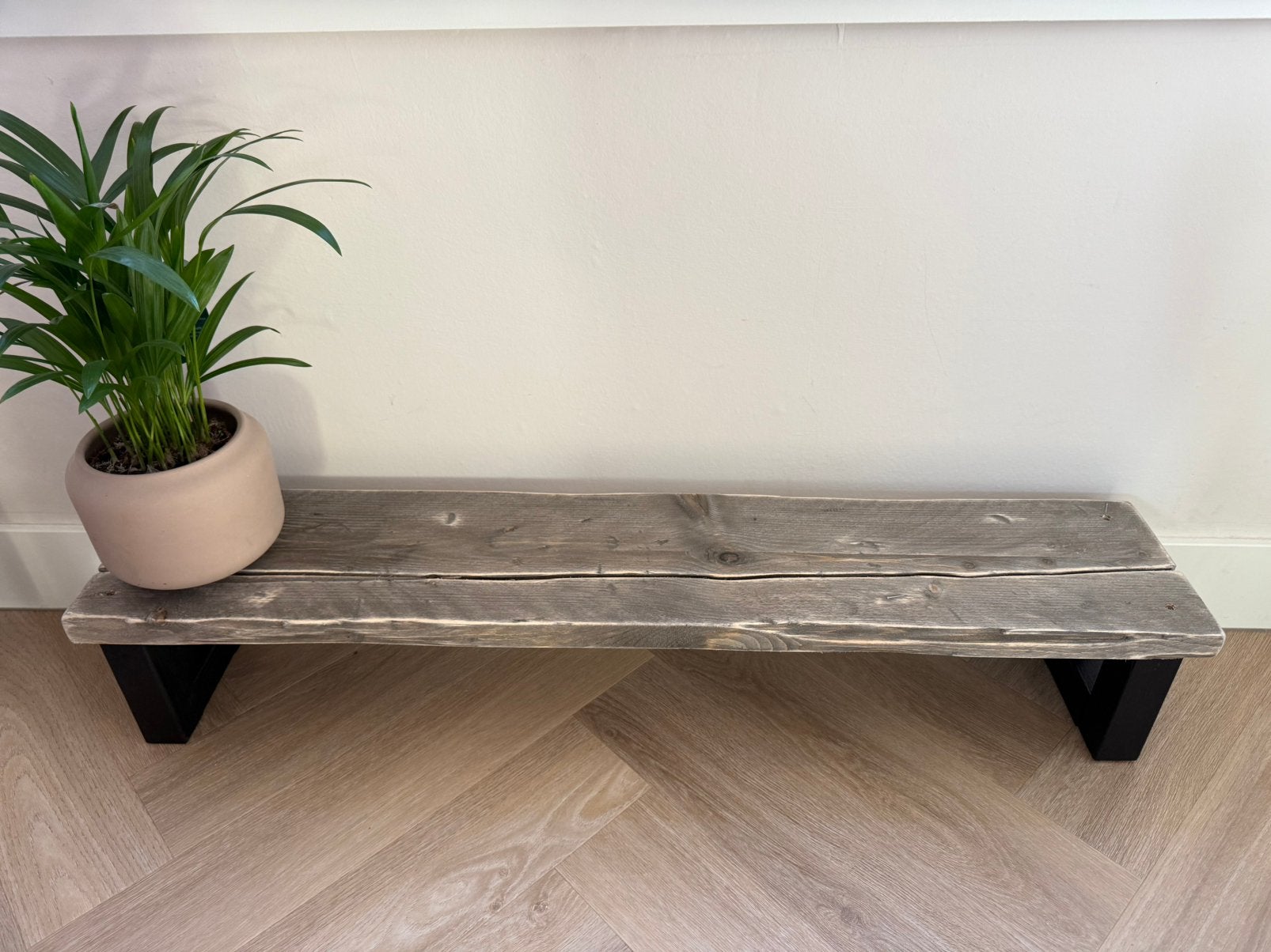 Nieuw vensterbank bankje van sloophout. 100x20x18, Ophalen of Verzenden, Nieuw, Hout