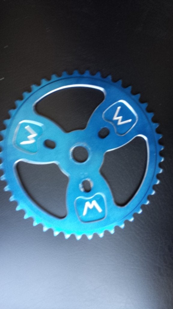 vintage Webco nl tandwiel sprocket 45 alu 19mm spindle 1,9mm, Ophalen, Gebruikt, Overige typen, Kinderfiets