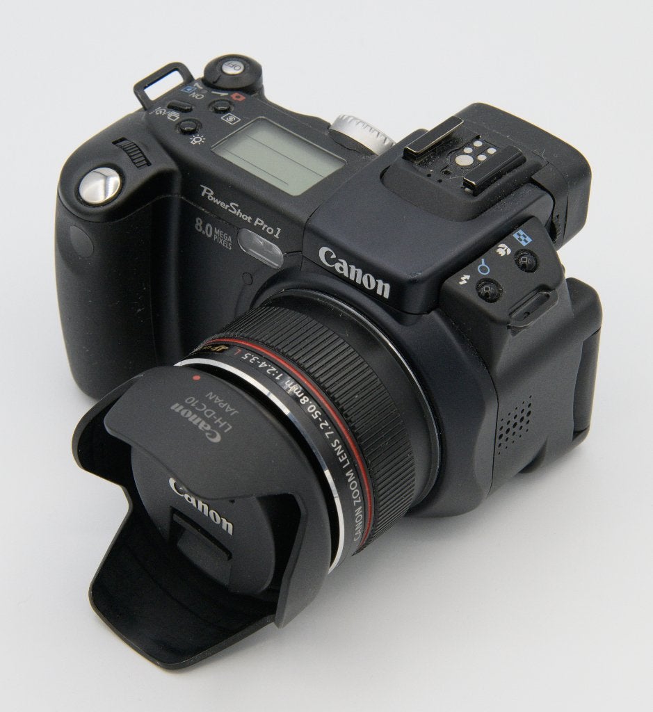 Canon Powershot Pro 1, Audio, Tv en Foto, Fotocamera's Digitaal, Gebruikt, Compactcamera, Canon, 8 keer of meer, Ingebouwde flitser