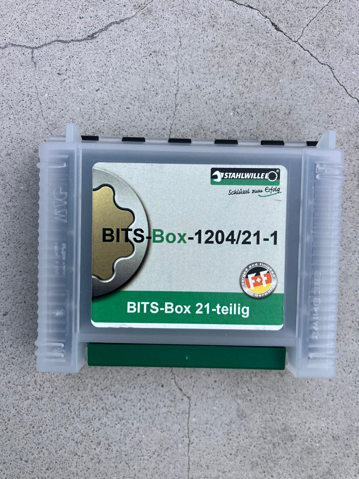 Stahlwille BITS-Box 1204/21-1 - 21-delige bitset, Ophalen of Verzenden, Nieuw