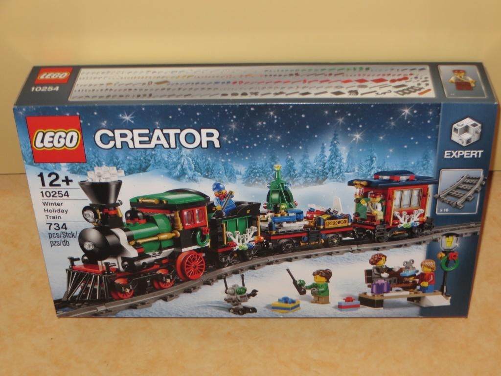 LEGO 10254 Creator Expert Winter Holiday Train trein nieuw, Overige thema's, Lego, Nieuw, Ophalen of Verzenden