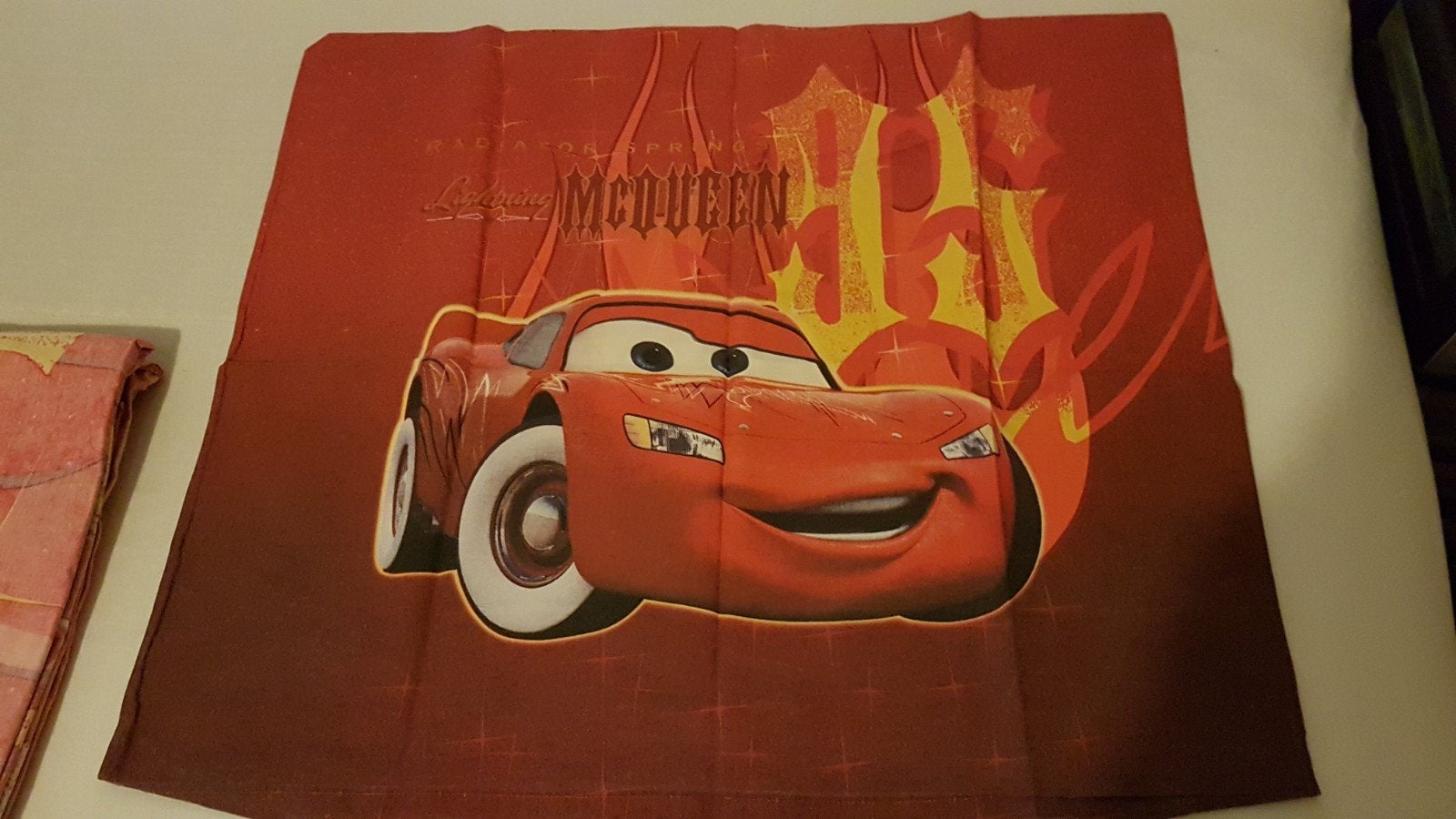 Cars 1-persoons dekbedovertrek, Kinderen en Baby's, Gebruikt, Jongetje of Meisje, Ophalen of Verzenden, Dekbedovertrek