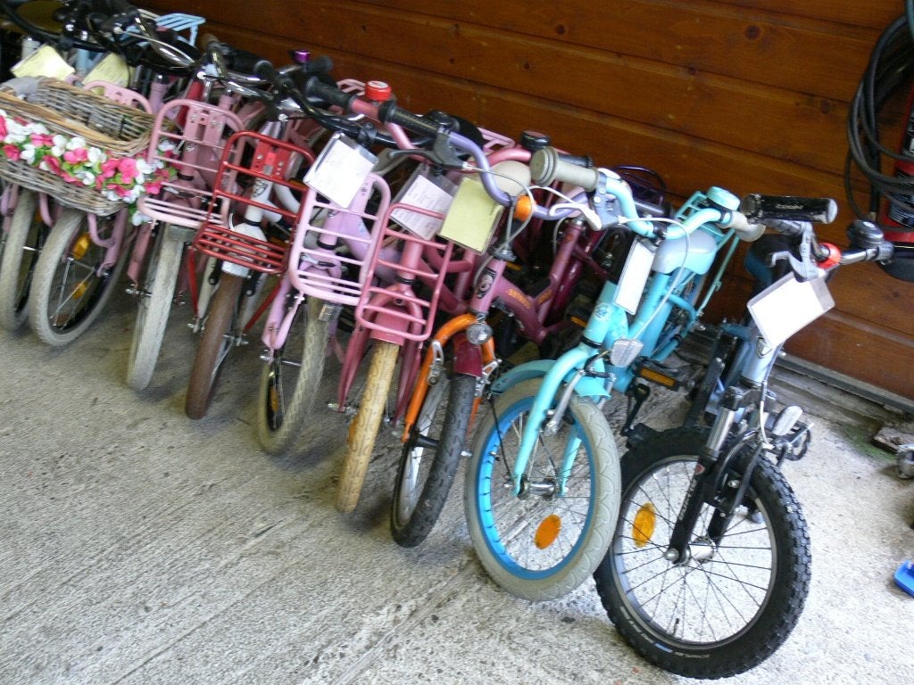 meisjesfietsen, Fietsen en Brommers, Fietsen | Meisjes, Terugtraprem, Zo goed als nieuw, 16 inch, Ophalen