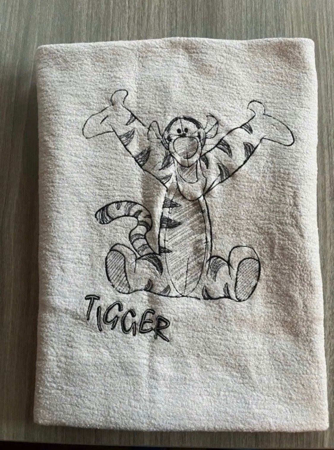 Nette Disney Teigetje babydeken van Anel - 100% katoen, Wasbaar, Zo goed als nieuw, Wit, Deken