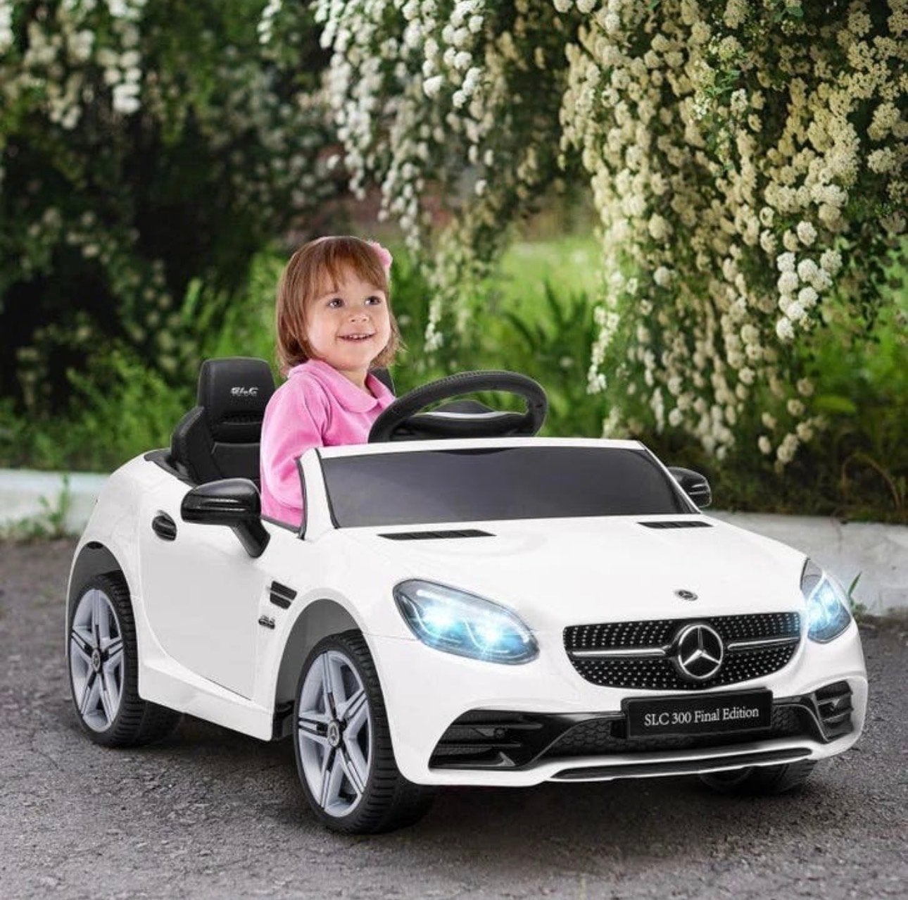 Mercedes-Benz SLC 300 Elektrische Kinderauto met Afstandsbed, Nieuw, Ophalen of Verzenden, A, Afstandsbediening