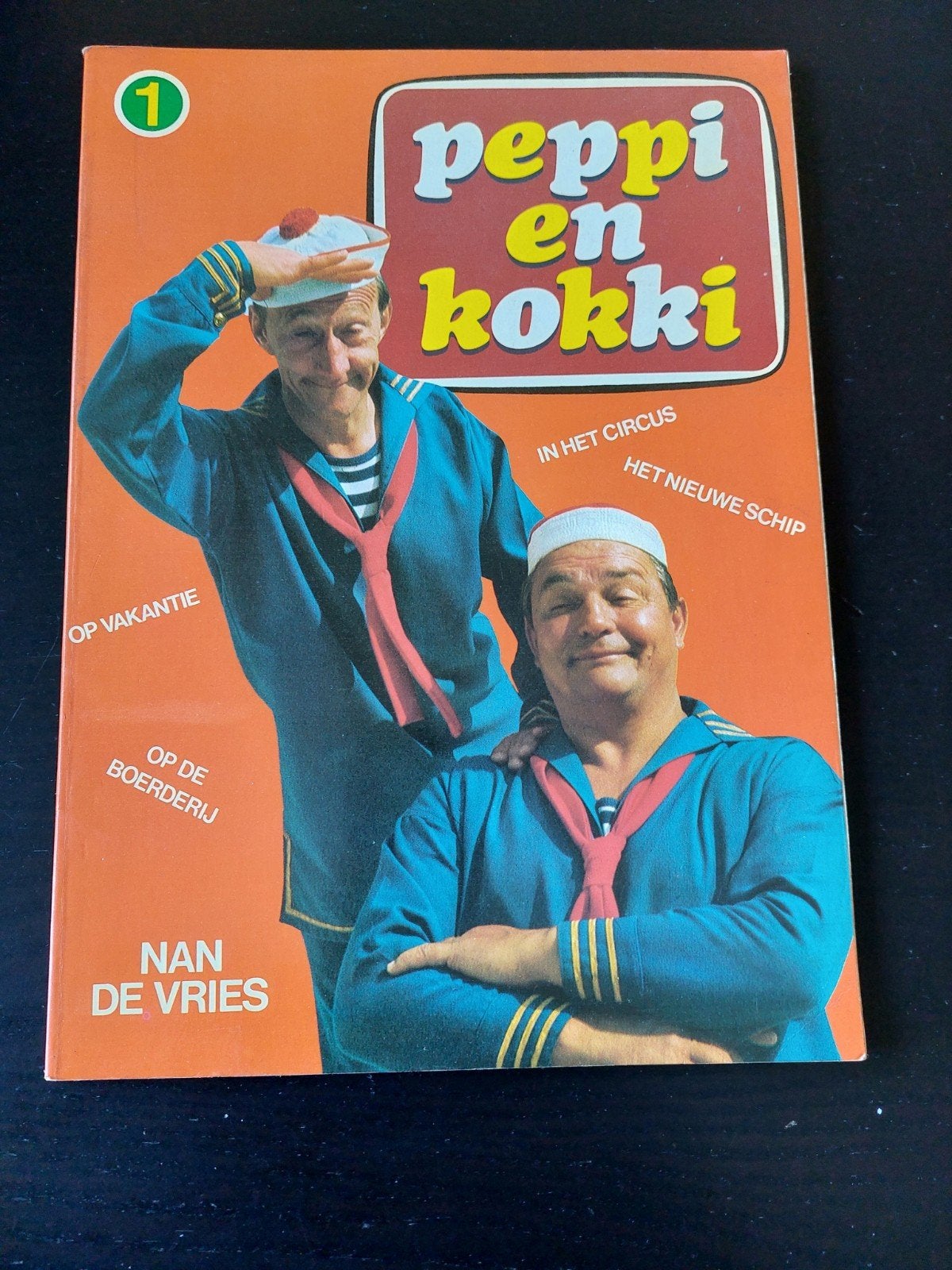 Vintage peppi en kokki boek met hantekening, Boeken, Ophalen of Verzenden, Zo goed als nieuw
