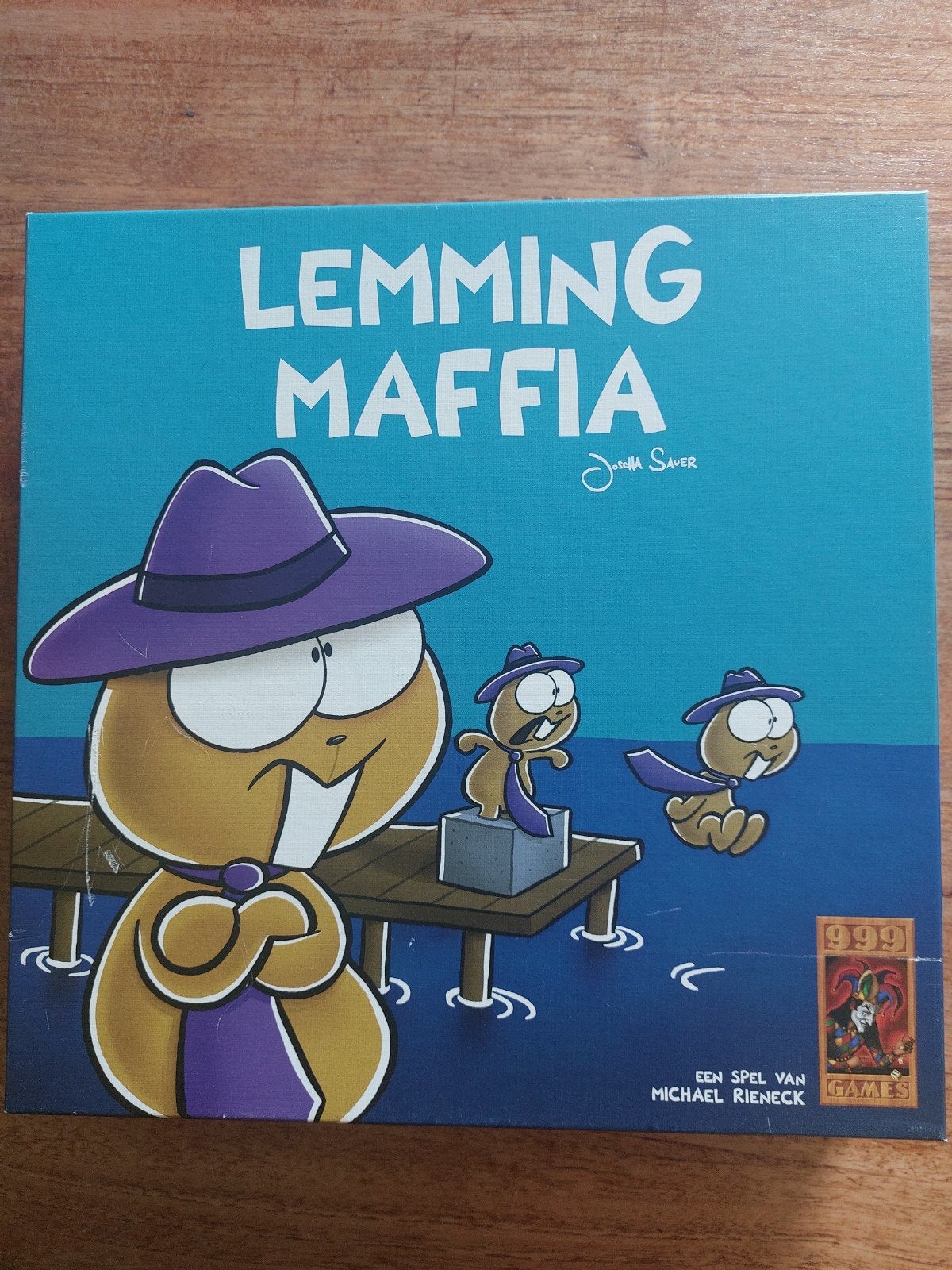 Lemming Maffia Bordspel - Compleet en in goede staat, Drie of vier spelers, Ophalen, Zo goed als nieuw, 999 Games