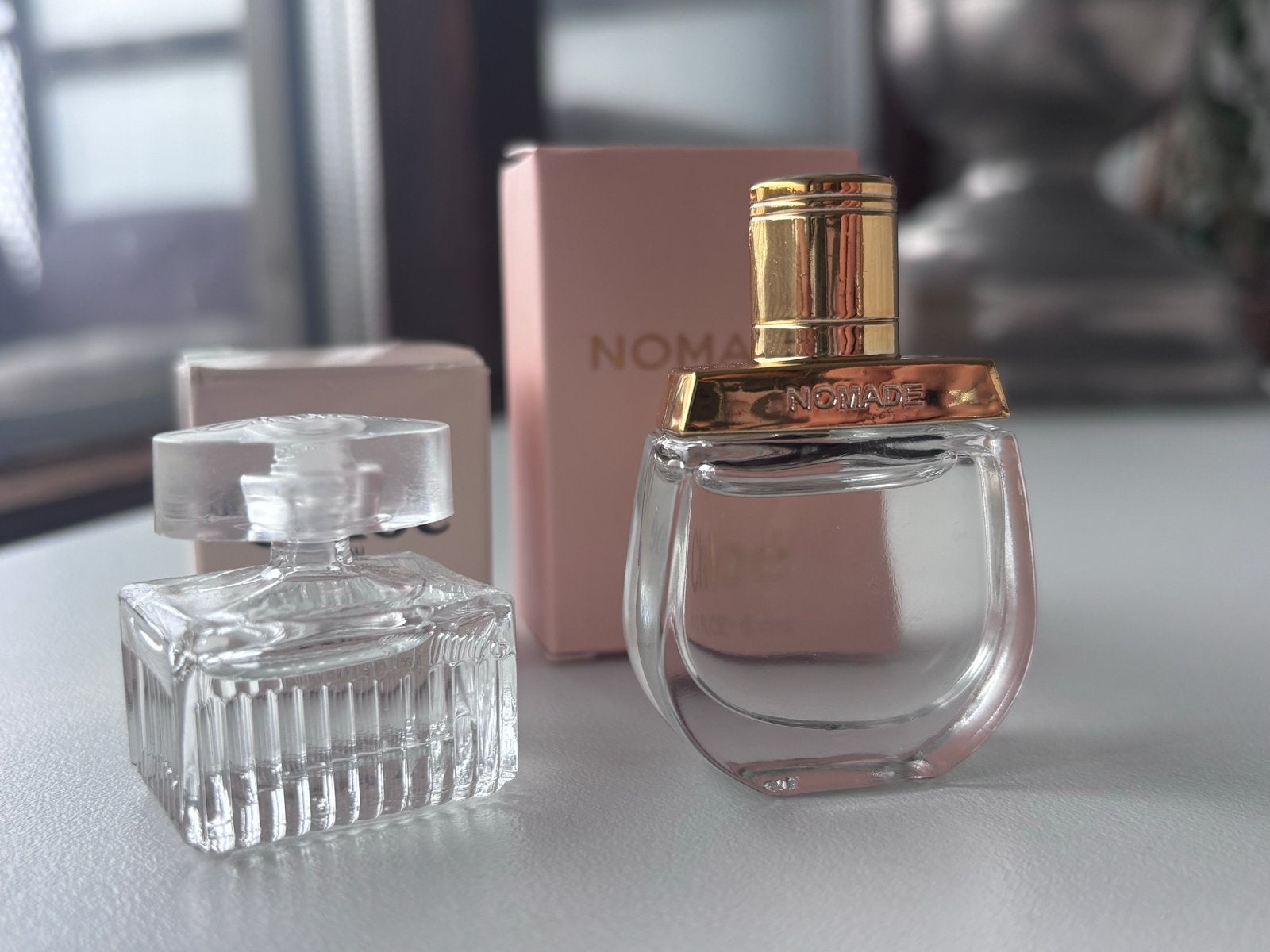 Chloé Nomade & Chloé Eau de Parfum Miniatuur Set, Verzenden, Zo goed als nieuw