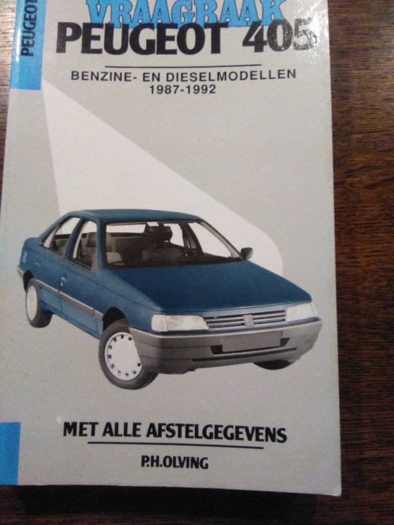 vraagbaak peugeot 405 1987-1992, Auto diversen, Handleidingen en Instructieboekjes, Ophalen of Verzenden