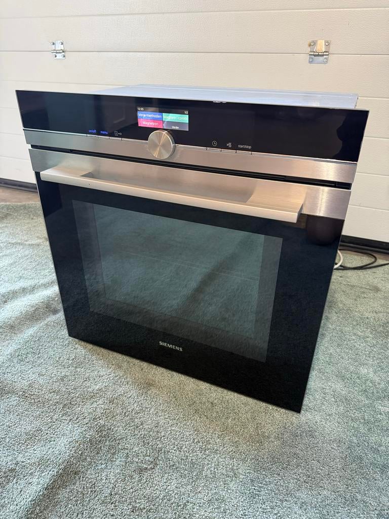 Siemens Inbouw Oven met Magnetronfunctie - Zo goed als nieuw, Bella, Oven, Hete lucht, Ophalen of Verzenden