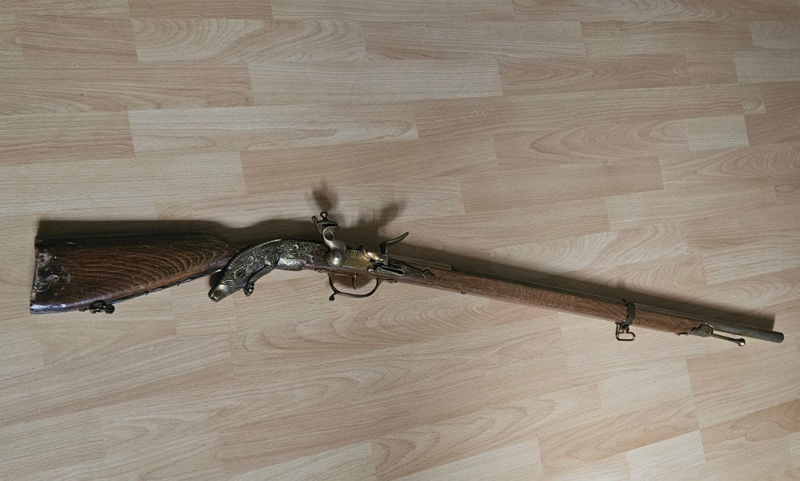 DENIX Replica Vuursteengeweer musket Frankrijk Blikvanger!, Ophalen, Gebruikt