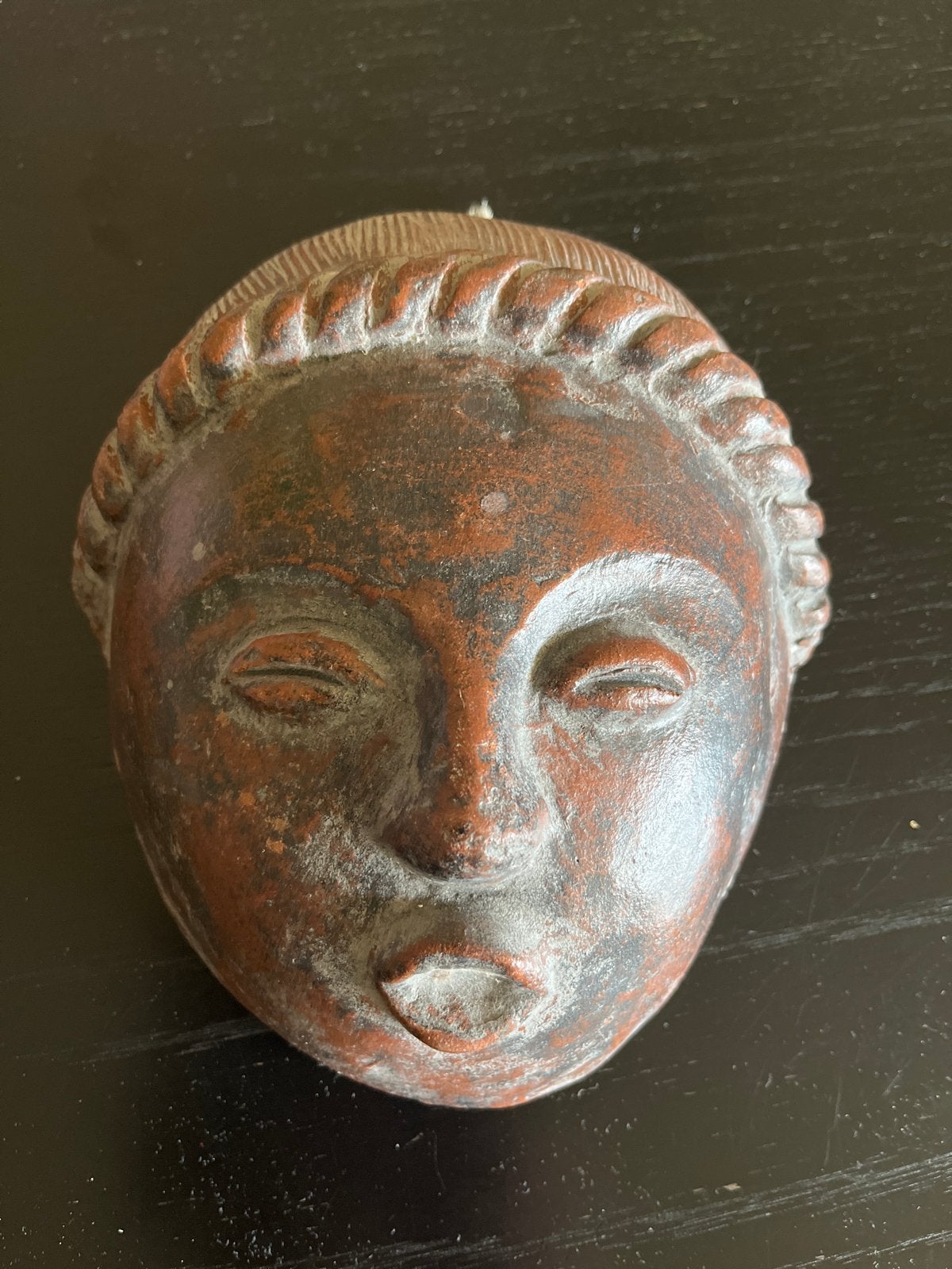 Klei masker, Afrika wanddecoratie, Ophalen of Verzenden
