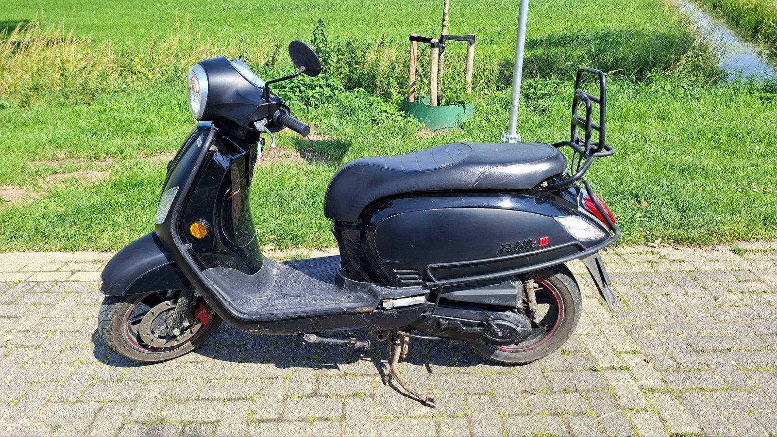 Sym Fiddle III Scooter - Zwart, Goed Onderhouden, Ophalen of Verzenden, Gebruikt, Overige typen, SYM
