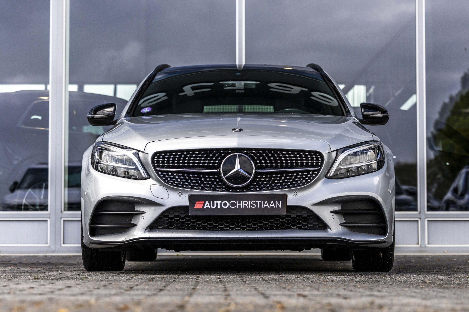 Mercedes-Benz C-Klasse Estate 180 Business Solution AMG | Pa, Auto's, 12 maanden, Euro 6, Origineel Nederlands, Grijs