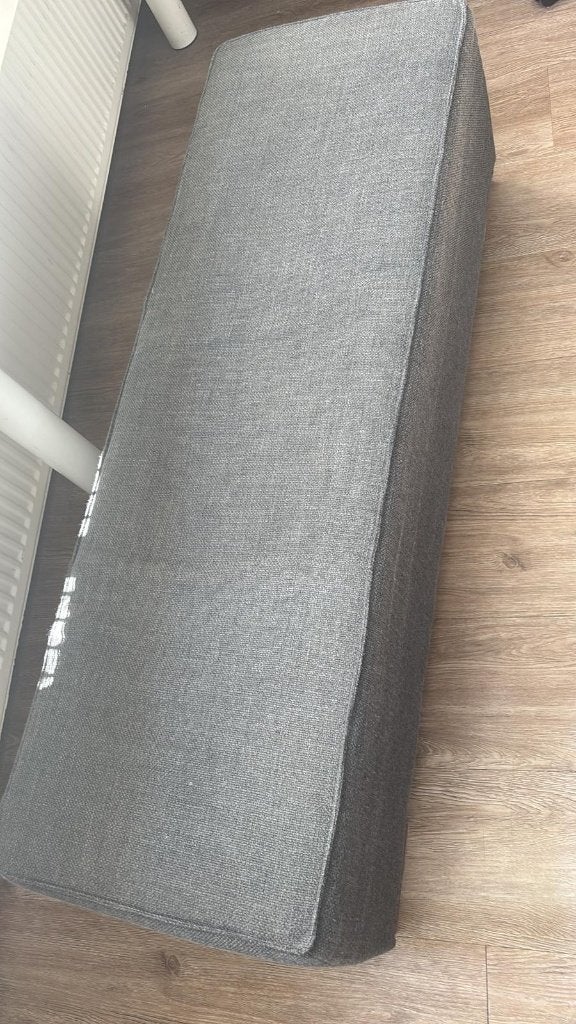 hocker grijsblauw, Ophalen, Minder dan 50 cm, Gebruikt, 125 cm of meer