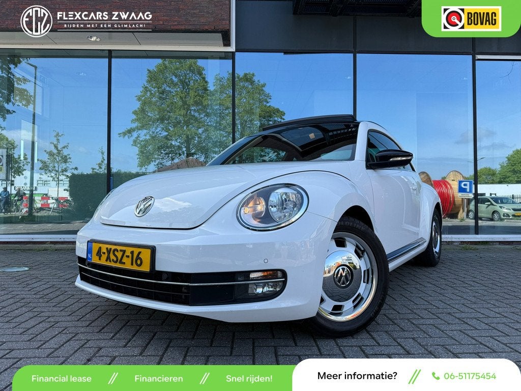 Volkswagen Beetle 2.0 TSI Sport - Automaat - Pano/Schuifdak, Auto's, Volkswagen, Euro 5, Automatische klimaatregeling, Gebruikt