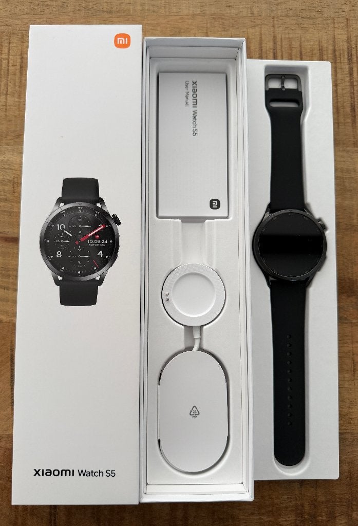 Xiaomi Watch S5, Xiaomi, Zwart, Ophalen of Verzenden, Zo goed als nieuw