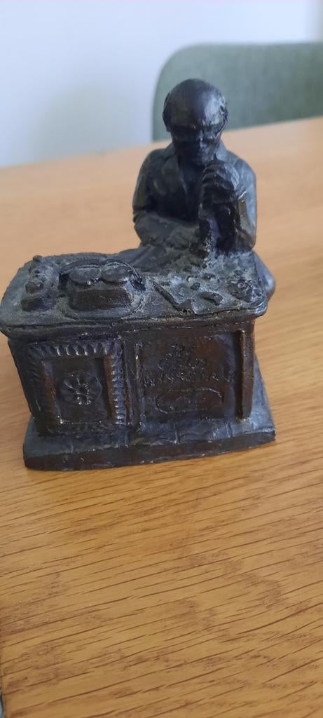 Beeldje De Geldwisselaar Janneke Ros, Ophalen of Verzenden
