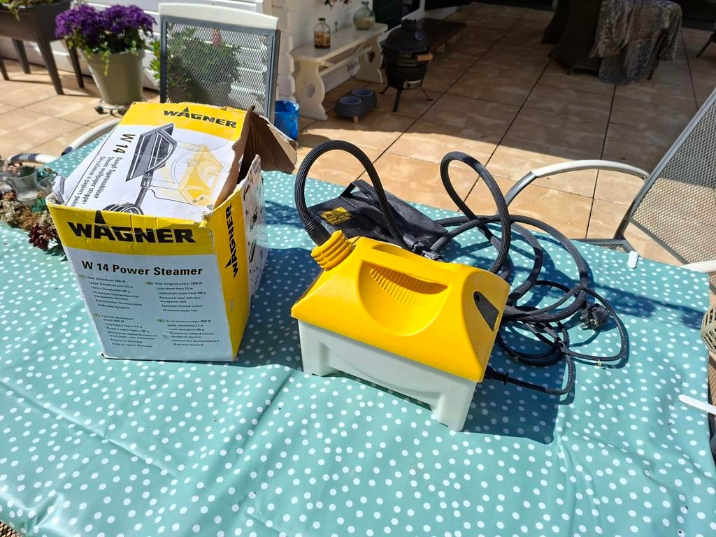 Wagner W 14 Power Steamer Behangafstomer, Ophalen of Verzenden, Gebruikt, Overige typen