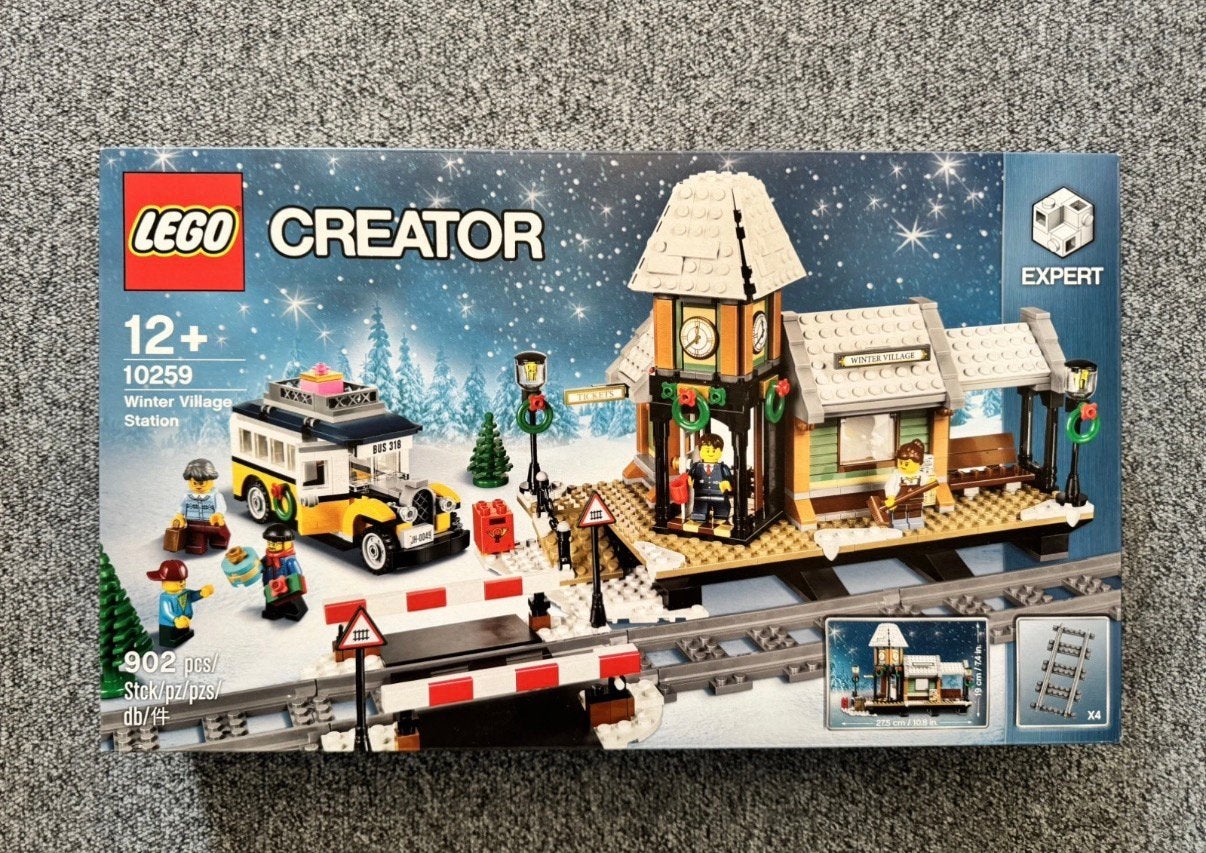 LEGO Winter Village Station (10259) – Nieuw in Doos, Lego, Nieuw, Ophalen of Verzenden, Ongeopend/sealed