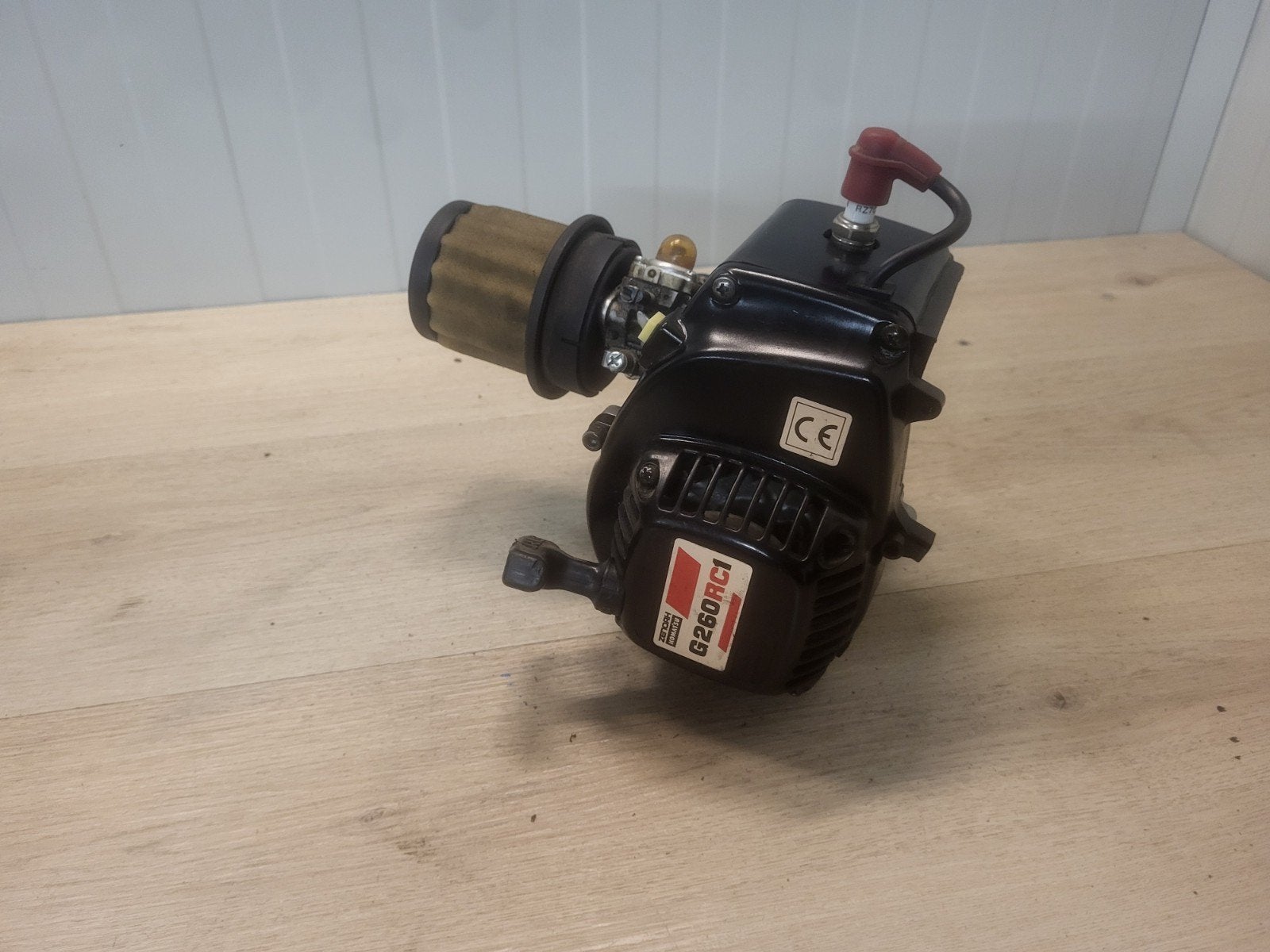 zenoah 26cc 2 bouts motortje, Hobby en Vrije tijd, Ophalen of Verzenden, Zo goed als nieuw, Overige schalen, Auto offroad